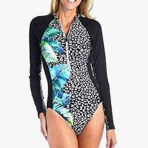24th & Ocean Jungleskin Paddle Swimsuit